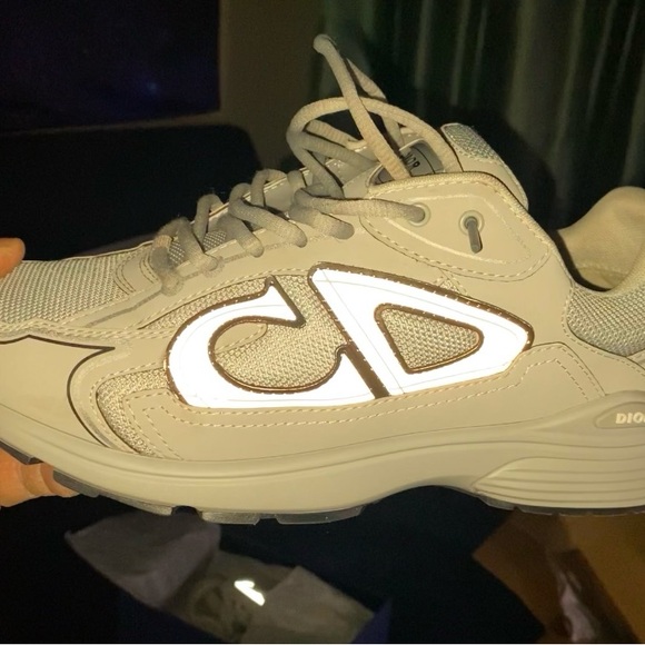 Men’s Dior B30 Gray and white men’s shoes - Picture 2 of 8